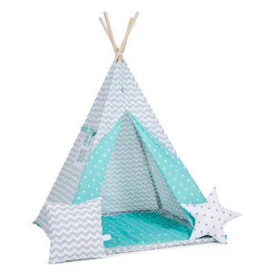 ELIS DESIGN Set teepee stan Cik cak mátový varianta: standard