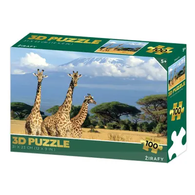 Puzzle 3D - Žirafy