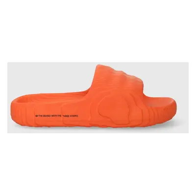 Pantofle adidas Originals Adilette 22 pánské, oranžová barva