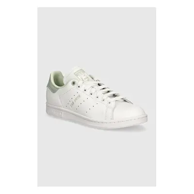 Kožené sneakers boty adidas Originals Stan Smith bílá barva, IF6998