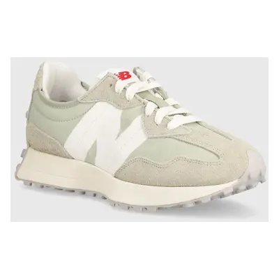 Sneakers boty New Balance U327LM zelená barva, U327LM