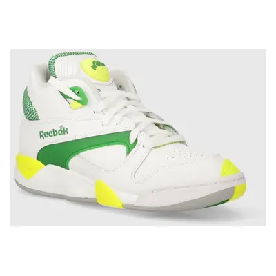 Kožené sneakers boty Reebok Classic Court Victory Pump bílá barva, 100203282