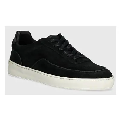 Semišové sneakers boty Filling Pieces Mondo Suede Lux černá barva, 46755071861