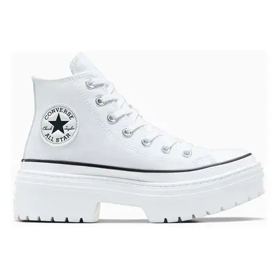 Kecky Converse Chuck Taylor All Star Lugged Heel dámské, bílá barva, A10364C