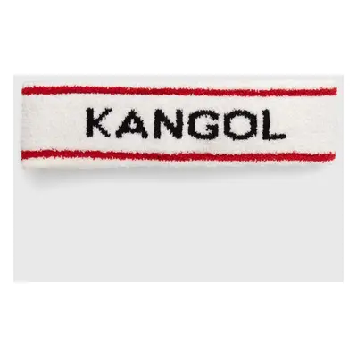 Čelenka Kangol bílá barva, K3302ST-WHITE/CIAN