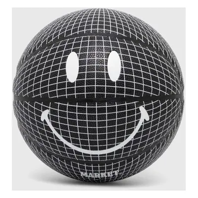 Míč Market Smiley Grid Basketball černá barva, 360001475