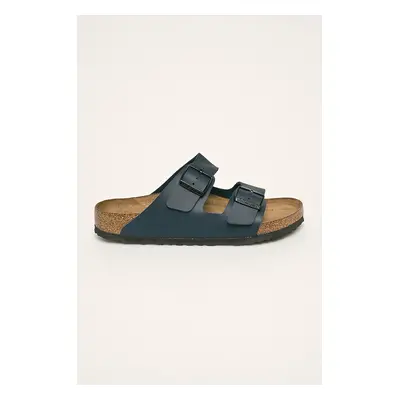 Pantofle Birkenstock Arizona SFB pánské, modrá barva