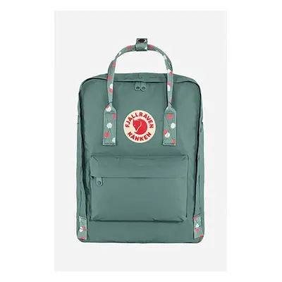 Batoh Fjallraven Kanken velký, hladký, zelená barva, F23510.664.916