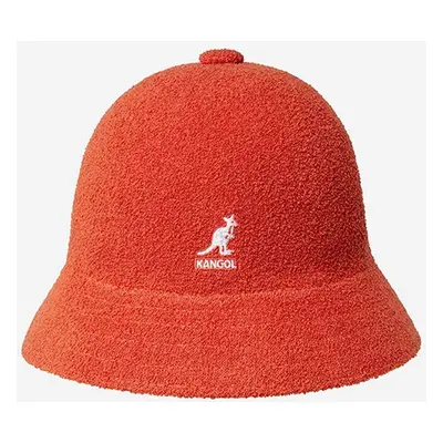 Klobouk Kangol Bermuda Casual červená barva, 0397BC.CHERRY-CHERR.GLOW