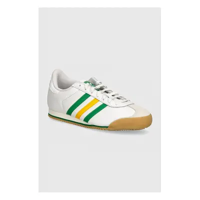 Kožené sneakers boty adidas Originals Kick 74 bílá barva, IF9511