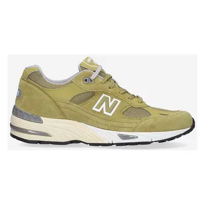 Sneakers boty New Balance M991GGW béžová barva, M991GGW-GGW