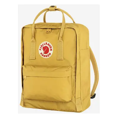 Batoh Fjallraven Kanken žlutá barva, velký, s aplikací, F23510.135-135