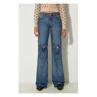 Džíny Coperni Open Knee Jeans dámské, high waist, COPP55252