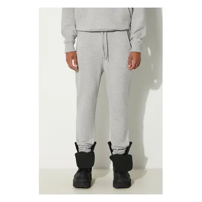 Tepláky Alpha Industries Basic Jogger SL šedá barva, 116370.17-grey