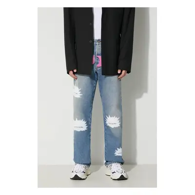 Džíny Heron Preston Hp Pattern Reg Denim 5 Pckts pánské, HMYA011F23DEN0014501