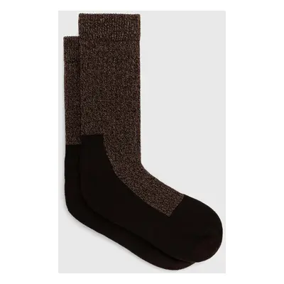 Ponožky s příměsí vlny Red Wing Socks hnědá barva, 97640.09120