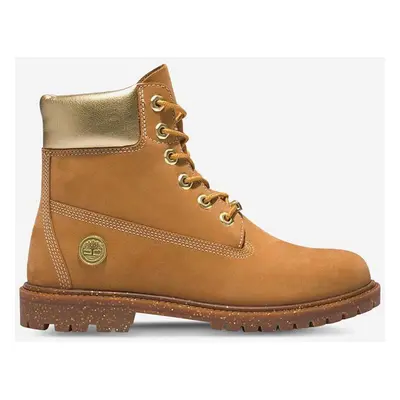 Semišové workery Timberland 6IN Hert BT Cupsole W dámské, hnědá barva, na plochém podpatku, A5RS