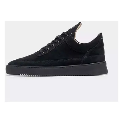 Semišové sneakers boty Filling Pieces Low Top Suede černá barva, 10122791847