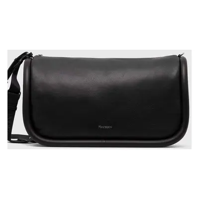 Kožená taška JW Anderson The Bumper-36 černá barva, HB0569.LA0107.999