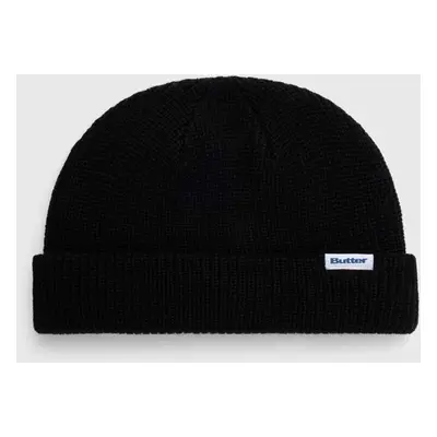 Čepice Butter Goods Wharfie Beanie černá barva, z tenké pleteniny, BGQ423D14101