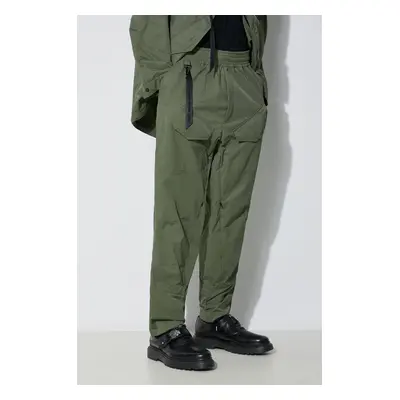 Kalhoty Alpha Industries Utility UV pánské, zelená barva, ve střihu cargo, 146206UV