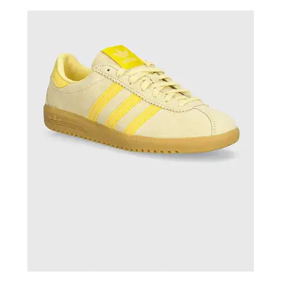 Semišové sneakers boty adidas Originals BRMD žlutá barva, IH0301