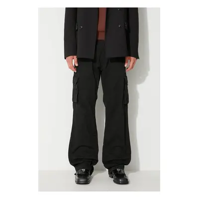 Kalhoty Alpha Industries Jet Pant pánské, černá barva, jednoduché, 101212.03