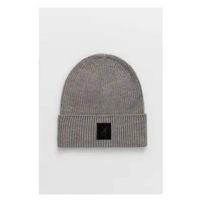 Čepice Kangol šedá barva, z tenké pleteniny, K3020ST.LF069-LF069