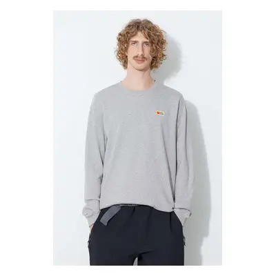 Bavlněná mikina Fjallraven Vardag Sweater pánská, černá barva, hladká, 87070-BLACK