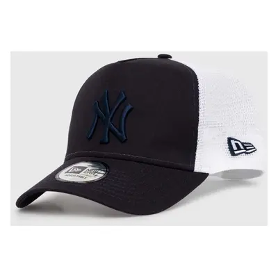 Kšiltovka New Era New York Yankees tmavomodrá barva, vzorovaná, 60435247