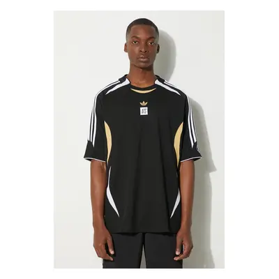 Tričko adidas Originals adidas x NTS Radio Jersey černá barva, JI5068