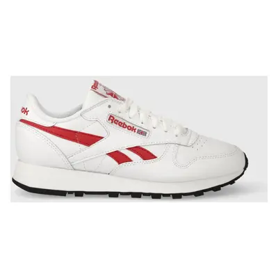 Kožené sneakers boty Reebok bílá barva