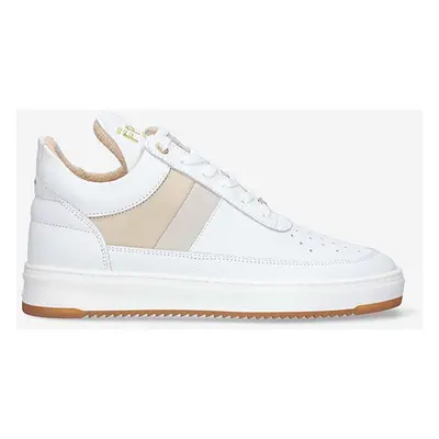 Kožené sneakers boty Filling Pieces Low Top Game bílá barva, 10133151919