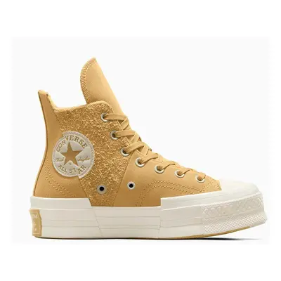 Semišové tenisky Converse Chuck 70 Plus zelená barva, A05503C