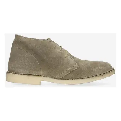 Semišové polobotky Astorflex Desert Boot Uomo DRIFTFLEX 001 DARK CHESTNUT pánské, šedá barva