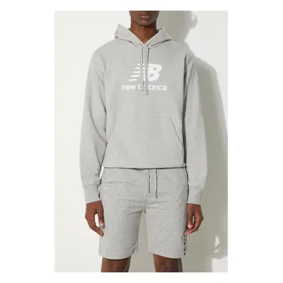 Kraťasy Alpha Industries Al Sweat pánské, šedá barva, 116365.17-grey