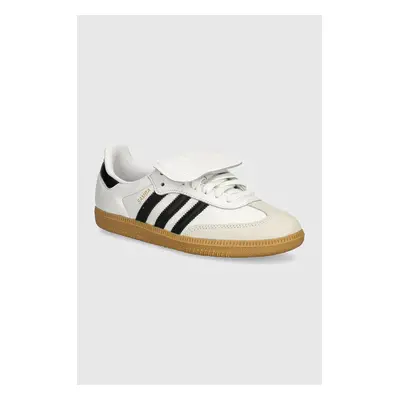 Kožené sneakers boty adidas Originals Samba LT bílá barva, IG4279