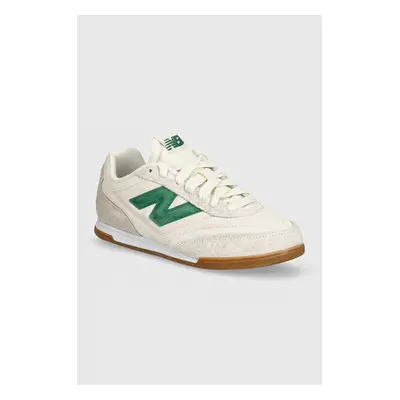 Semišové sneakers boty New Balance RC42 béžová barva, URC42HG