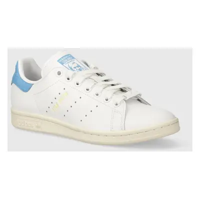 Kožené sneakers boty adidas Originals Stan Smith W bílá barva, IE0467