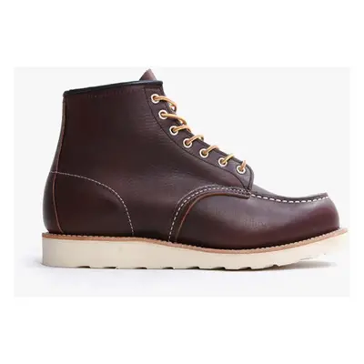 Kožené boty Red Wing Moc Toe pánské, vínová barva, 8138