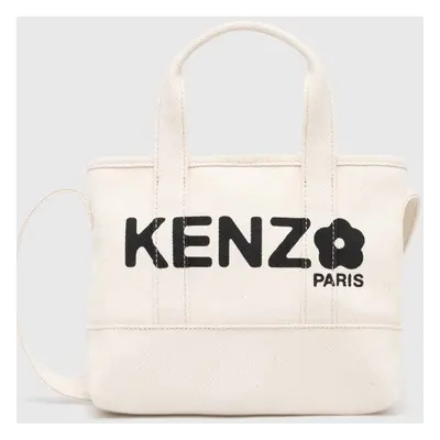 Kabelka Kenzo Utility Small Tote Bag béžová barva, FE68SA910F36.03