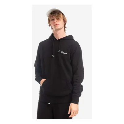 Bavlněná mikina CLOTTEE Jade Donut Hoodie pánská, černá barva, s kapucí, hladká, CTHD3001.BLACK-