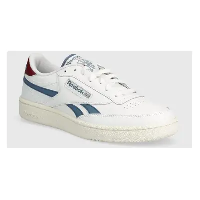 Kožené sneakers boty Reebok Classic Club C Revenge bílá barva, 100074210