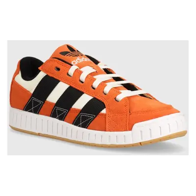 Semišové sneakers boty adidas Originals LWST oranžová barva, IF8801