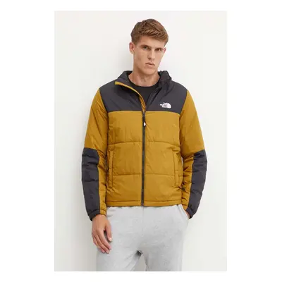 Bunda The North Face Gosei Puffer pánská, zelená barva, přechodná, NF0A87951OB1