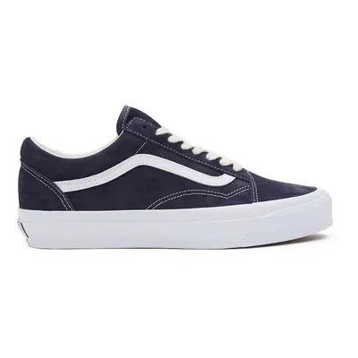 Semišové tenisky Vans Premium Standards Old Skool 36 tmavomodrá barva, VN000CNGCIE1