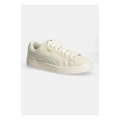 Semišové sneakers boty Puma Suede XL béžová barva, 398708