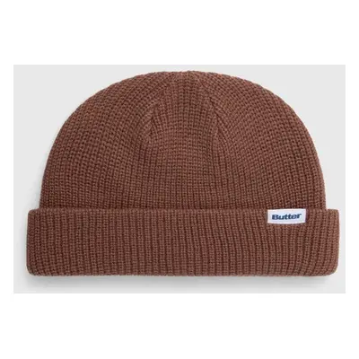 Čepice Butter Goods Wharfie Beanie hnědá barva, BGQ423D14104