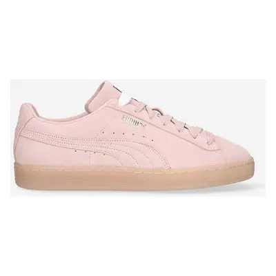 Semišové sneakers boty Puma Suede Classic XXI růžová barva, 374915.74-pink