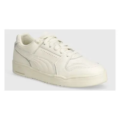 Kožené sneakers boty Puma Slipstream Lo béžová barva, 394693